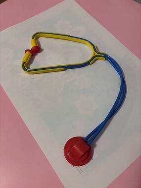 Vintage 1977 Fisher-Price Kids Toy Stethoscope #936